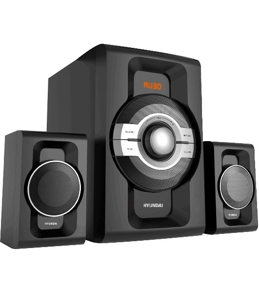 Микросистема Hyundai H-MS1403 черный 60Вт FM USB BT SD