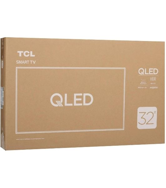 Телевизор TCL 32" 32S5K-UZ черный QLED FHD 60Hz Smart TV