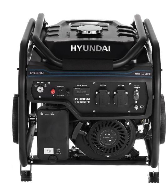 Электрогенератор бензиновый Hyundai HHY 3050FE, 3.2 кВт, 69 дБ, 51.5 кг