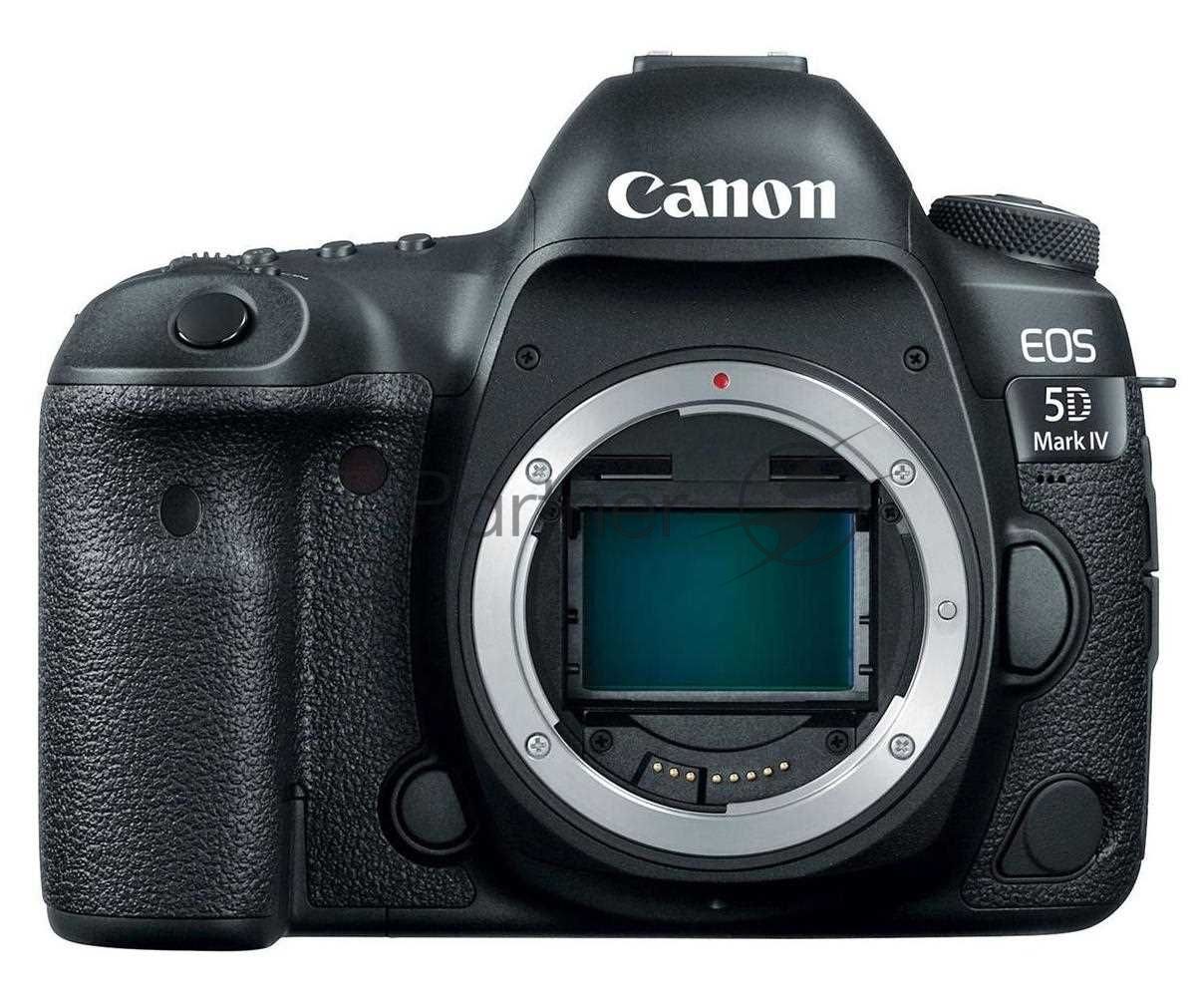 Фотоаппарат цифровой Canon EOS 5D Mark IV Body без объектива, черный, 30Mpx CMOS 35мм, HD1080/30, экран 3.2'', Li-ion