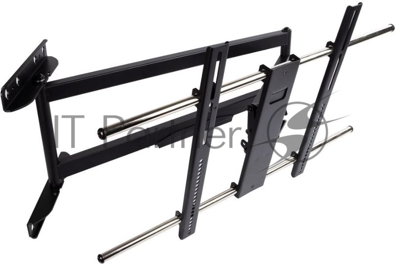 Кронштейн для телевизора Kromax ATLANTIS-120 черный 1 шт/уп. 40"-100", max 121 кг. 4 ст св., нак. +3° -12°, пов. 180°, 84-1239 мм., max VESA 800x600мм