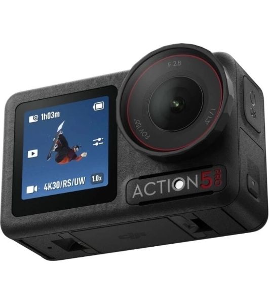 Экшн-камера Dji Osmo Action 5 Pro Adventure Combo 1xCMOS 12Mpix серый/черный