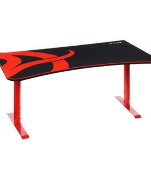 Стол игровой Arozzi Arena столешница МДФ черный каркас черный 160х82х81см (ARENA-PURE-BLACK)