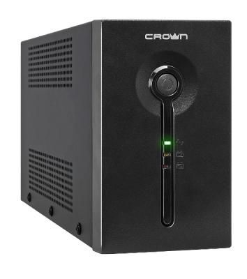 Источник бесперебойного питания Crown CMU-SP650COMBO/650 ВА/390 Вт/2 х CEE 7 (евророзетка), 3 x IEC 320 C13 (компьютерная)