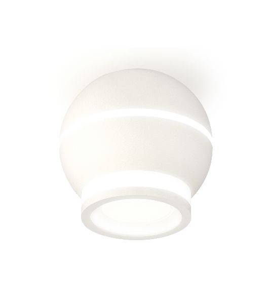 Светильник Ambrella Light XS1101040 SWH/FR белый песок/белый матовый MR16 GU5.3 LED 3W 4200K (C1101, N7120)