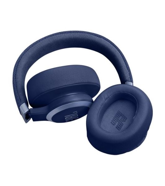 Беспроводные/проводные наушники JBL Live 770NC синий, полноразмерные, Bluetooth 5.3 + проводной, адаптивное шумоподавление, до 65 ч