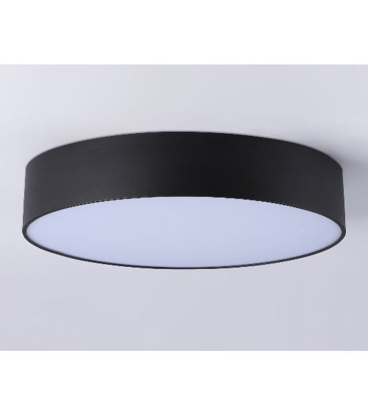 Потолочный светодиодный светильник Ambrella light FV5530 BK черный LED 45W 4200K D400*58 (Без ПДУ)