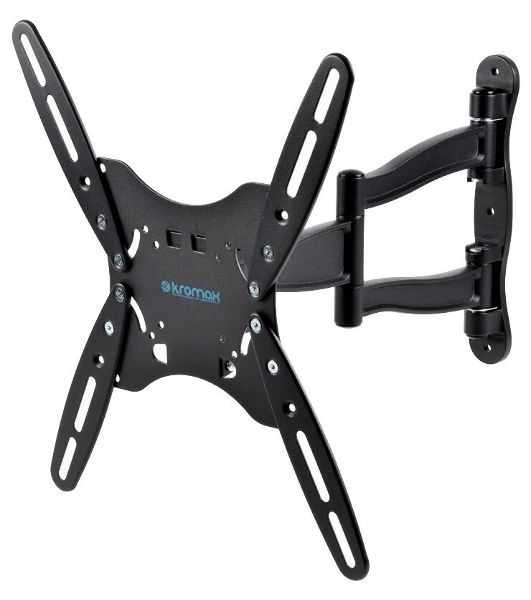Кронштейн для телевизора Kromax TECHNO-5 серый 15"-55" макс.35кг настенный поворот и наклон