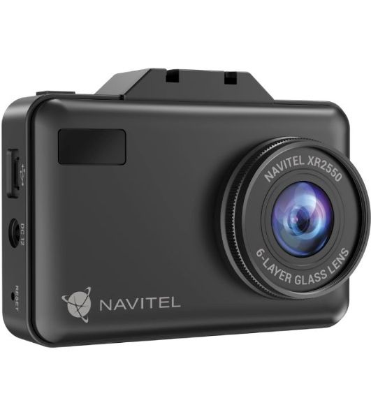 Видеорегистратор с радар-детектором Navitel XR2550 GPS, 1920x1080, 2.31", GPS, Wi-Fi, G-сенсор, GPS-информатор