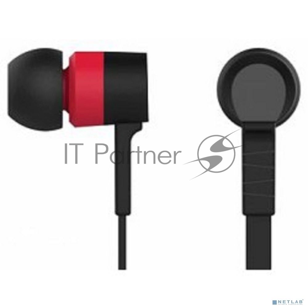 Наушники Oklick HP-S-220 1.2м красный проводные