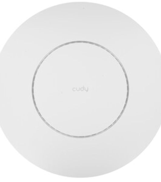 Точка доступа Wi-Fi Cudy AX3000 Wi-Fi 6 Desktop Access Point AX3000 Dual Band Desktop Wi-Fi 6 Access Point, Chipset MT7981, 802.11ax/ac/a/b/g/n, 2402Mbps at 5GHz + 574Mbps at 2.4GHz, 1 x Gigabit RJ45 Port, MU-MIMO, Support 12V DC or 802.3at PoE or Passive