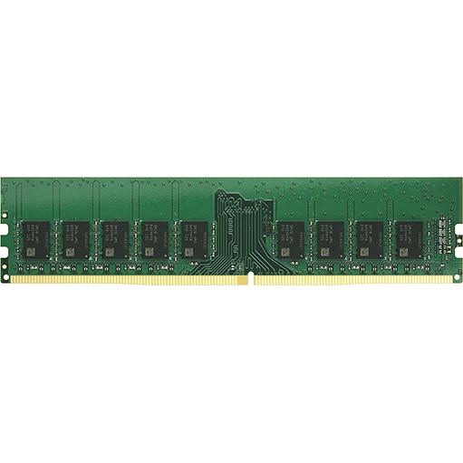 Оперативная память Synology, DDR4, 16GB (1x16GB), 2400 MHz, CL17, без радиатора, для NAS