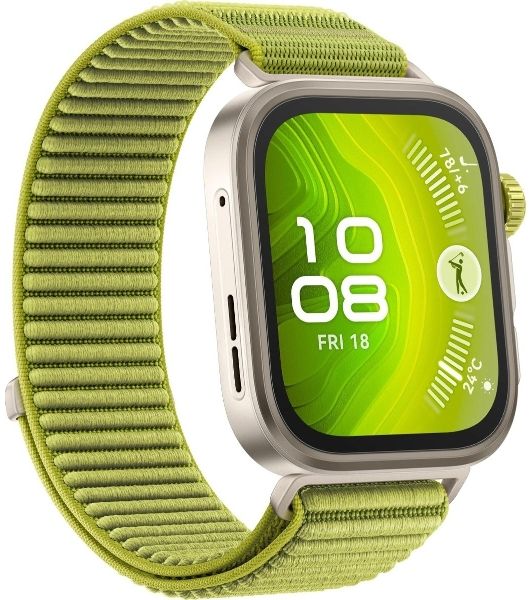 Умные часы HUAWEI Watch FIT 4 Pro Seiya-B29W, 1.82" AMOLED, 4G, GPS, IP6X, зеленый / серебристый