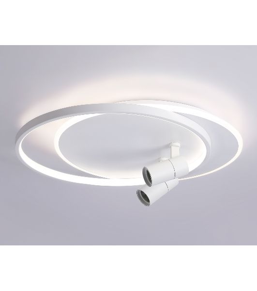 Светильник Ambrella light FL51391/1+2 WH белый 3000K-6400K 65W 560*480*120 (ПДУ РАДИО 2.4G)