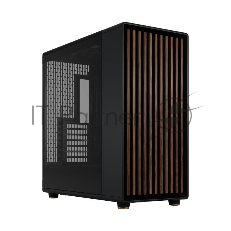 Корпус ПК без блока питания Fractal Design North XL RC Charcoal TG Dark, Full-Tower, 3x140mm, 2xUSB-A 3.0 + 1xUSB 3.2 Type-C, ATX, mATX, mITX черный