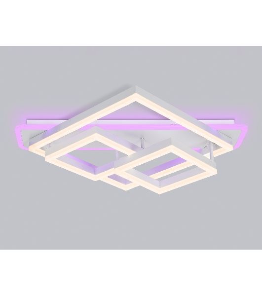 Светильник Ambrella light FA8531 WH белый 132W 3000K-6400K+RGB 630*570*160 (ПДУ РАДИО 2.4G)