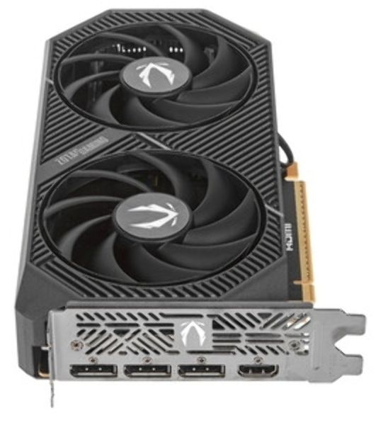 Видеокарта Zotac PCI-E 5.0 RTX 5060 Ti 16GB TWIN EDGE NVIDIA GeForce RTX 5060TI 16Gb 128bit GDDR7 2572/28000 HDMIx1 DPx3 HDCP Ret