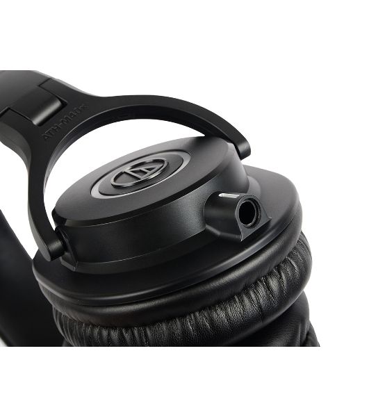 Проводные наушники Audio-Technica ATH-M40X черный, полноразмерные, складная конструкция