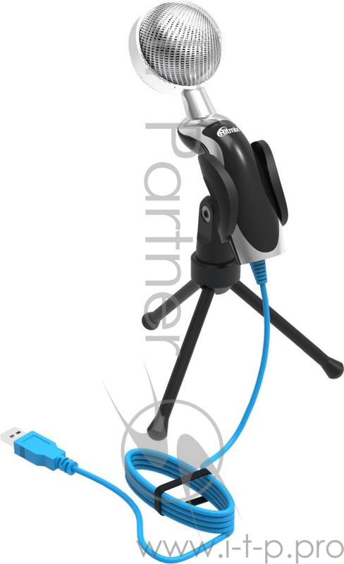Микрофон Ritmix RDM-127 USB черный