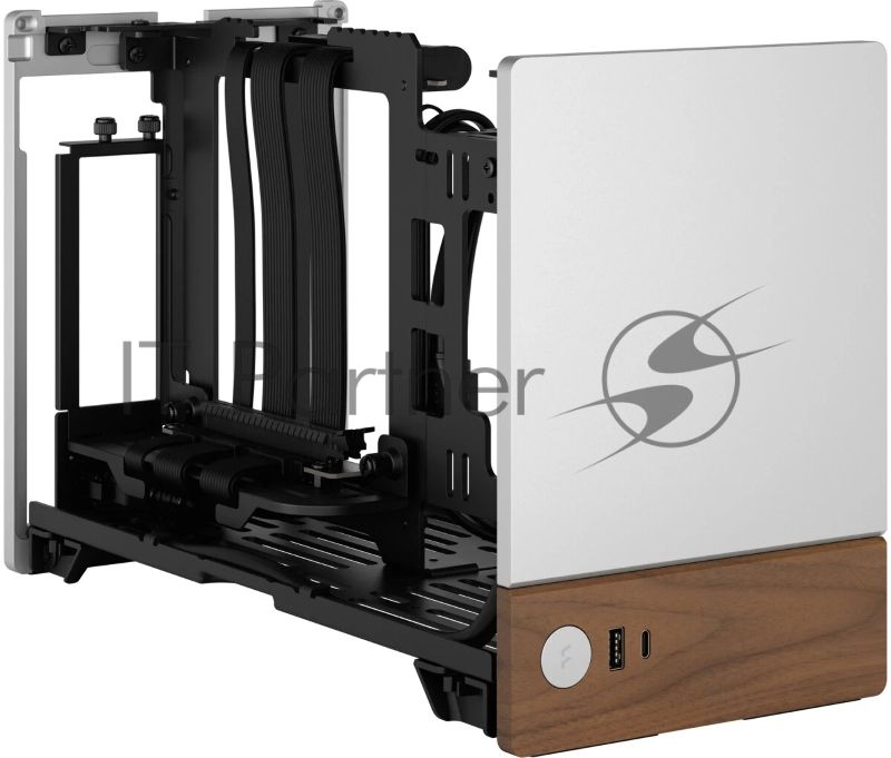 Компьютерный корпус без блока питания Fractal Design Terra, Mini-Tower, no fans, 1xUSB-A 3.0 + 1xUSB 3.2 Type-C, SFX PSU Support, mITX Silver