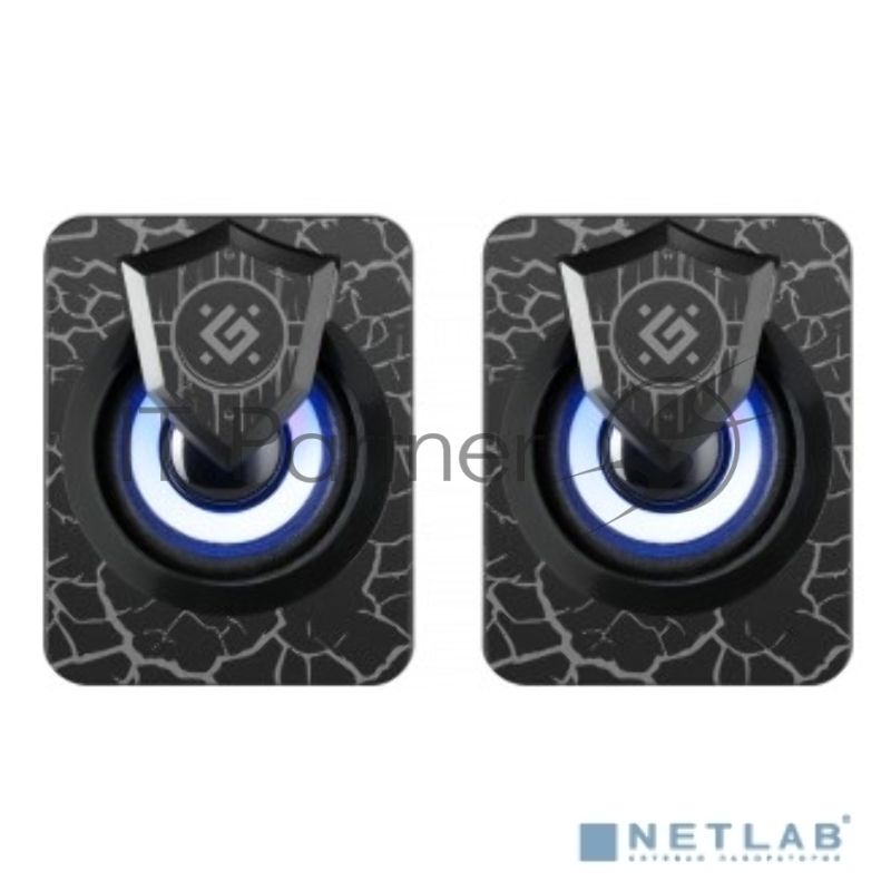 Акустическая 2.0 система Defender Onyx 6Вт, подсветка, питание от USB