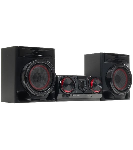 Мини-аудиосистема LG CJ44 черный 480Вт FM USB BT