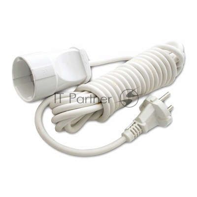 Удлинитель 1х5 м без заземл. 6А IP44 УШ-6 ПВС 2х0.75 UNIVersal 5568953