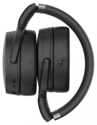 Наушники беспроводные Sennheiser Наушники беспроводные Sennheiser/ Bluetooth 5.0, накладные складные закрытые, активное шумоподавление, 18-22000Гц, 108дБ, микрофон, до 30 часов работы, аудиокедеки: SBC, AAC, AptX™, AptX™ Low Latency, 508386
