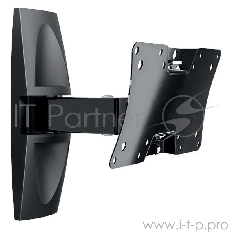 Кронштейн для телевизора Holder LCDS-5063 черный 19"-32" макс.30кг настенный поворот и наклон