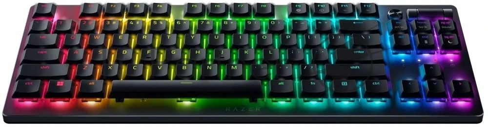 Клавиатура Razer DeathStalker V2 Pro Tenkeyless гибридная, USB Type-A, Bluetooth, радиоканал, чёрный