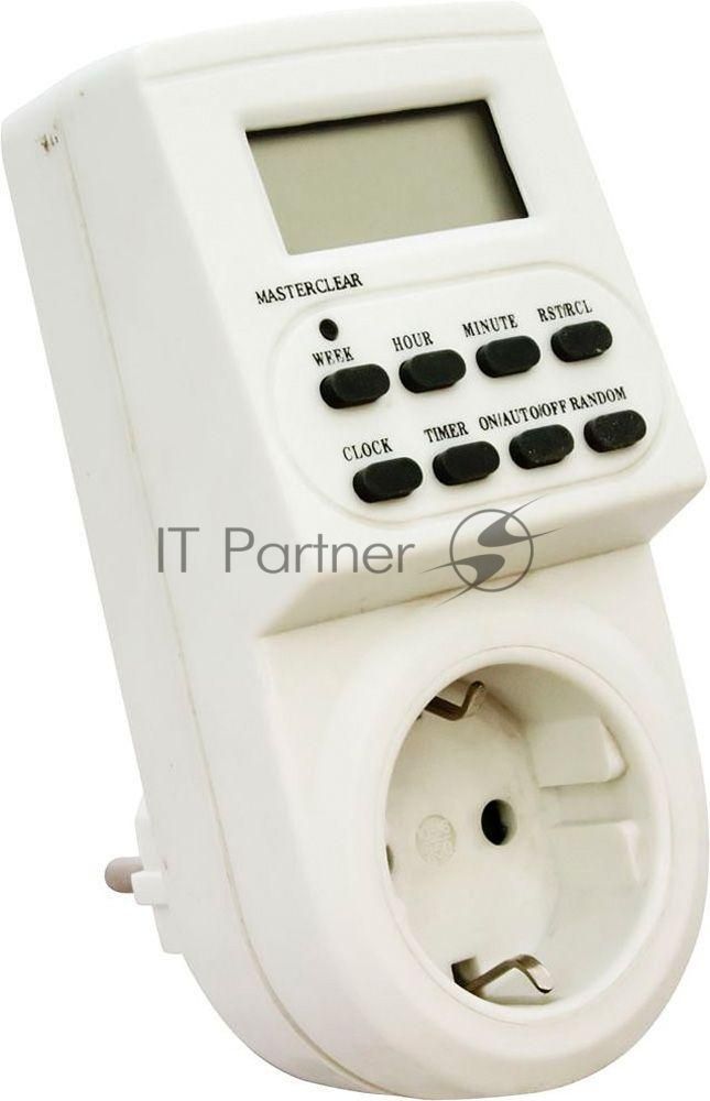 Розетка с таймером Feron (недельная) 3500W/16A 230V, 61925(TM22)