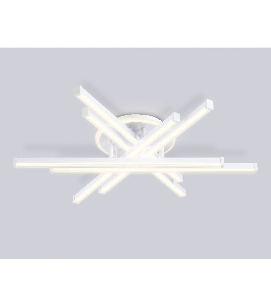Потолочный светодиодный светильник Ambrella light FL6271 WH белый 98W 3000K-6400K 700*615*135 (ПДУ ИК)