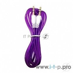 Кабель Кабель аудио CBR 3.5 jack Super Link / Human Friends  (Shine) Purple, 1,5 м.