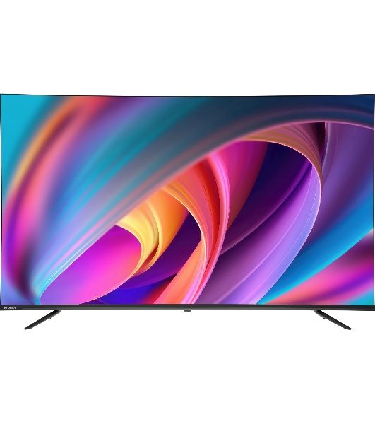 Телевизор Hyundai 55" H-LED55BU7100 серый LED UHD 60Hz WebOS