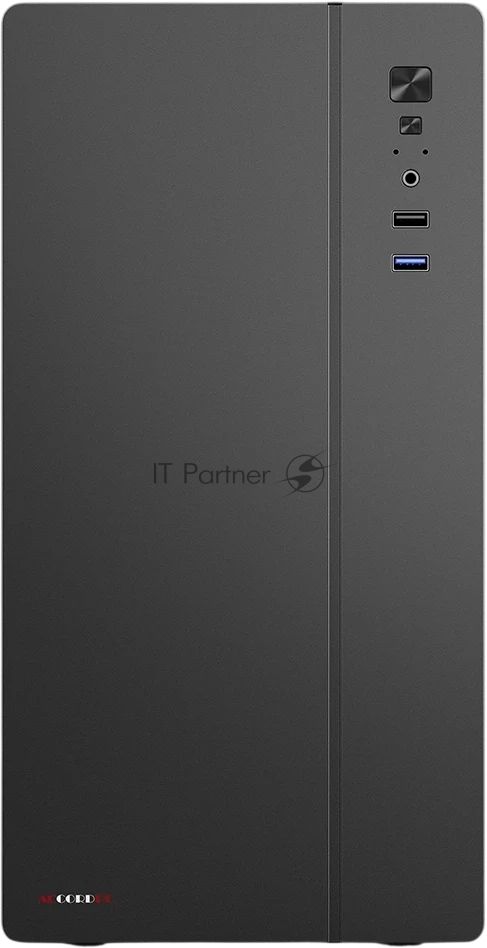 Корпус ACCORD ACC-266, Mini-Tower, чёрный
