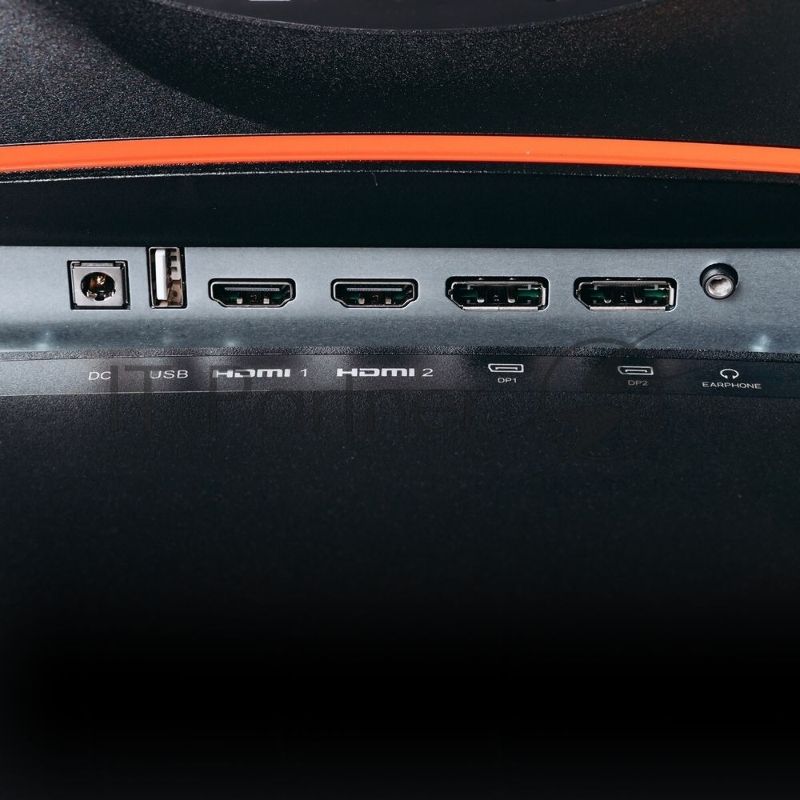 Монитор 31.5" KTC H32S17 VA 2560x1440, 165 Гц, 1 мс, 16:9, 300 кд/м², 2xHDMI, 2xDP, 1xUSB 2.0, 1x3.5 мм, изогнутый R1500, черный