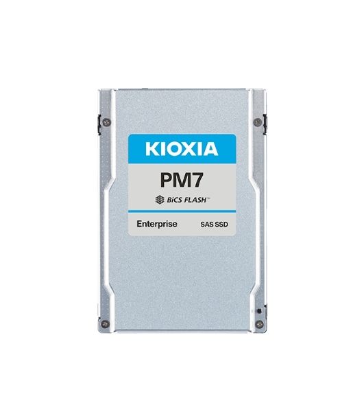 Накопитель SSD Kioxia PM7-V, 3200Gb, 2.5", SAS 4.0 (24 Гбит/с), R/W 4200/3650