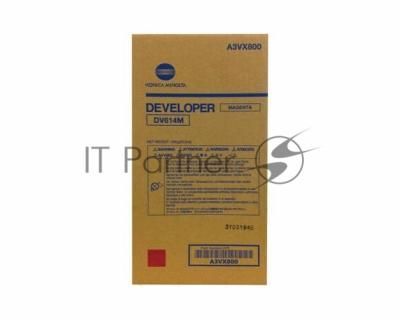 Девелопер Konica-Minolta bizhub PRESS C1060/C1060L/C1070/C1070P красный DV-614M