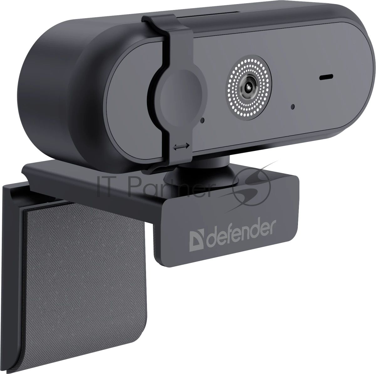Веб-камера Defender G-lens 2788 UHD 3840x2160, 30 кадр/с, USB, шторка приватности, крепление на мониторе