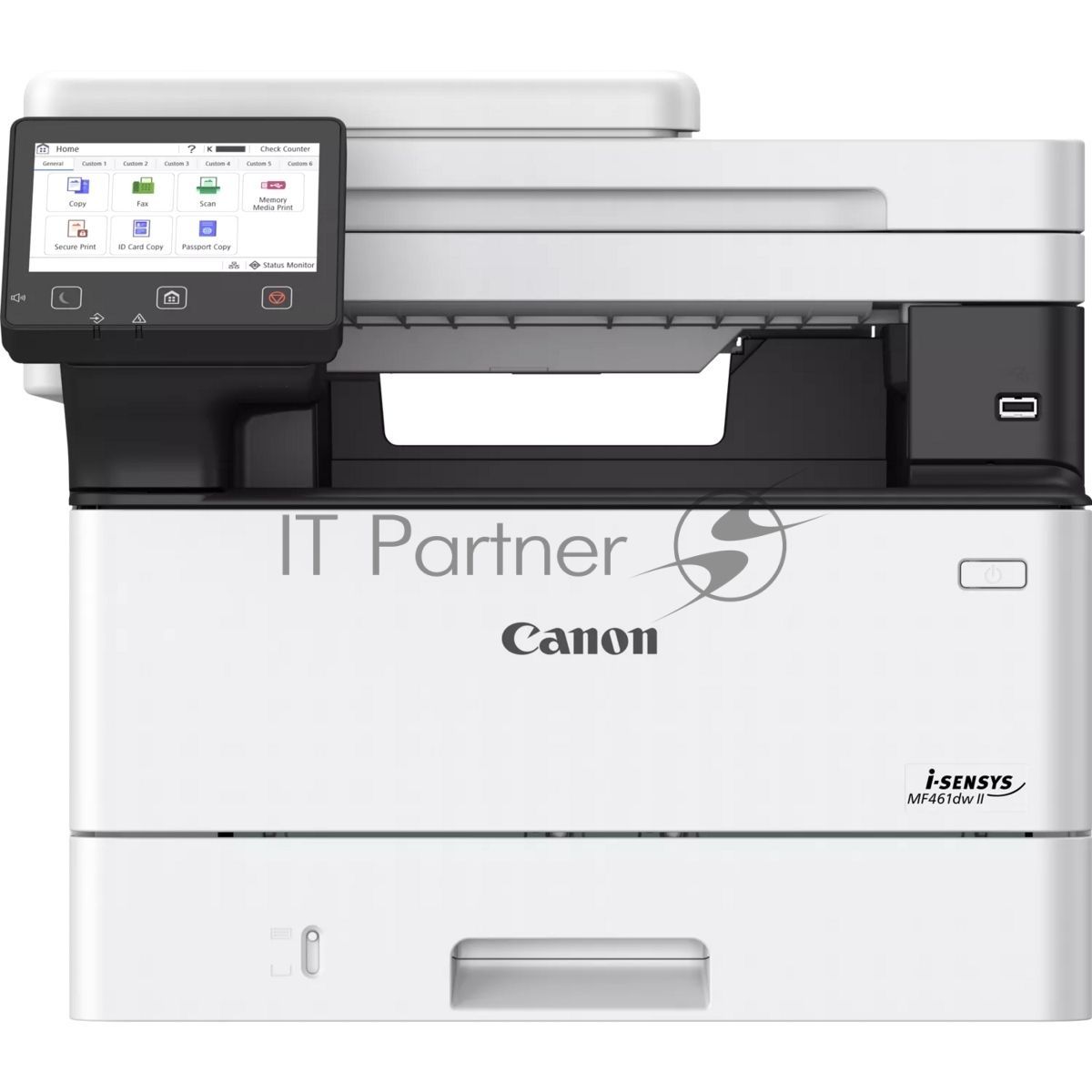 МФУ лазерное Canon i-SENSYS MF461dw II (A4, принтер/копир/сканер, 1200dpi, 36ppm, 1+4Gb, DADF50, Duplex, WiFi, Lan, USB) (7188C019)