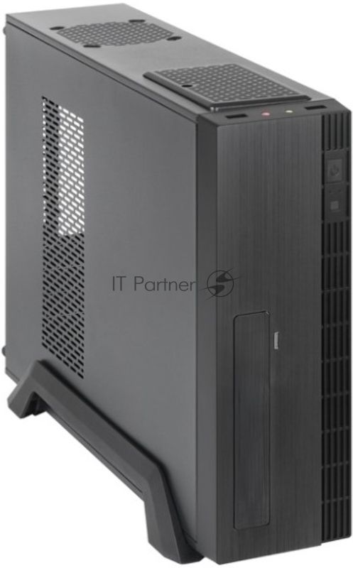 Компьютерный корпус CHIEFTEC UNI UE-02B-OP без БП, Slimline desktop, SFX, черный, mATX