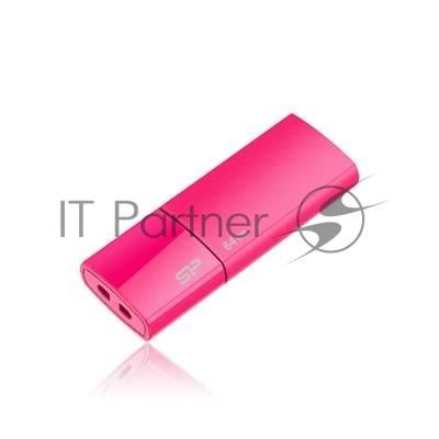Флешка USB 64Gb, Silicon Power Ultima U05, USB 2.0, Розовый