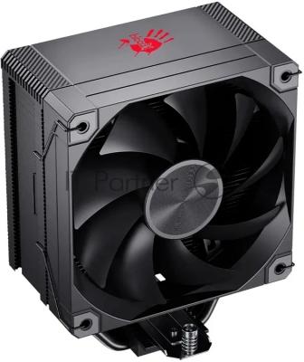 Устройство охлаждения(кулер) Bloody AC-12 Soc-AM5/AM4/1200/1700/1851 черный 4-pin 14-26dB Al+Cu 230W 582gr Ret (AC-12-230-BK)