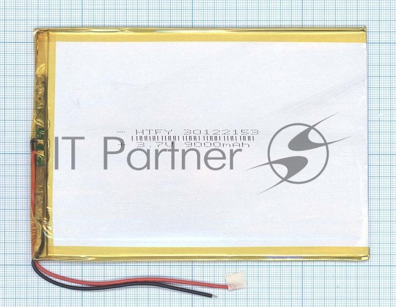 Аккумулятор Li-Pol (батарея) 3x122x153мм 2pin 3.7V/9000mAh