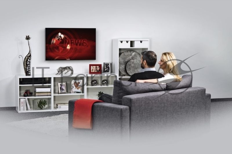 Кронштейн для телевизора Hama 00220805 черный 19"-48" макс.25кг настенный фиксированный