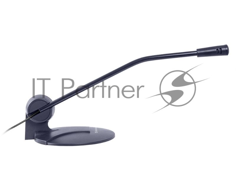 Микрофон Defender MIC-117 черный, кабель 1.8 м