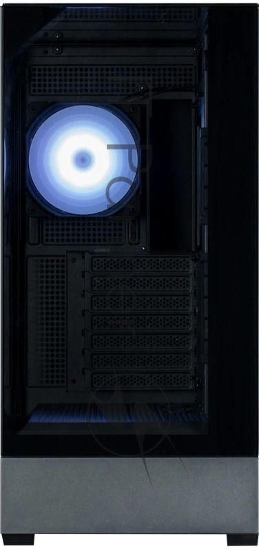 Компьютерный корпус ZALMAN P40 Prism Plus, ATX, черный, WINDOW, 3xCombo (3.5'' or 2.5"), 1xUSB TYPE-C, 2xUSB 3.0, SIDE 3x120мм ARGb, REAR 1x120мм ARGb