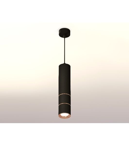 Светильник Ambrella Light XP7402085 SBK/PPG черный песок/золото розовое полированное MR16 GU5.3