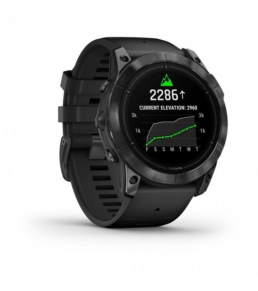 Умные часы Garmin Epix Pro Gen 2 Standard Edition, 1.4" AMOLED, ANT+, Bluetooth, GPS, NFC, Wi-Fi, 10 ATM, серый / черный