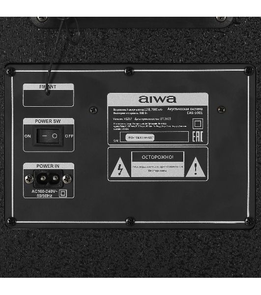 Минисистема AIWA CAS-1001 черный